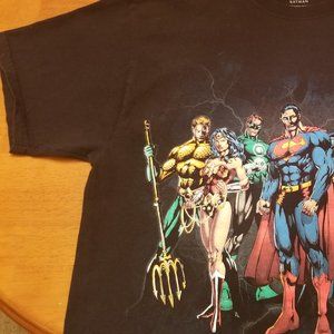 Men's DC Comics superheros T-shirt  Medium